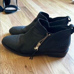 UGG Women's Black Ankle Boots